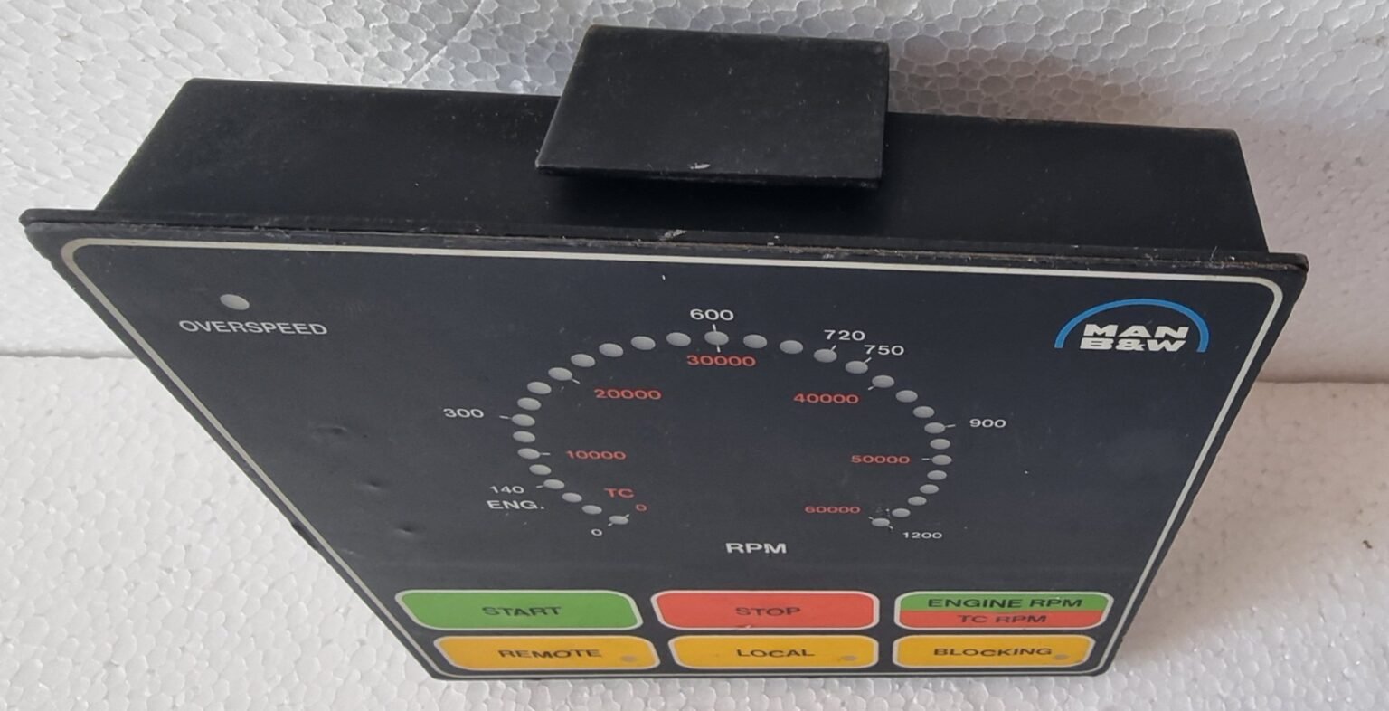 Over Speed Rpm MAN B&W OVERSPEED RPM METER - marinetechmachinery